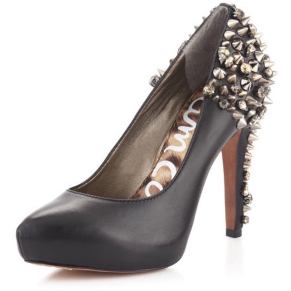 Sam Edelman studded Roza platform pump